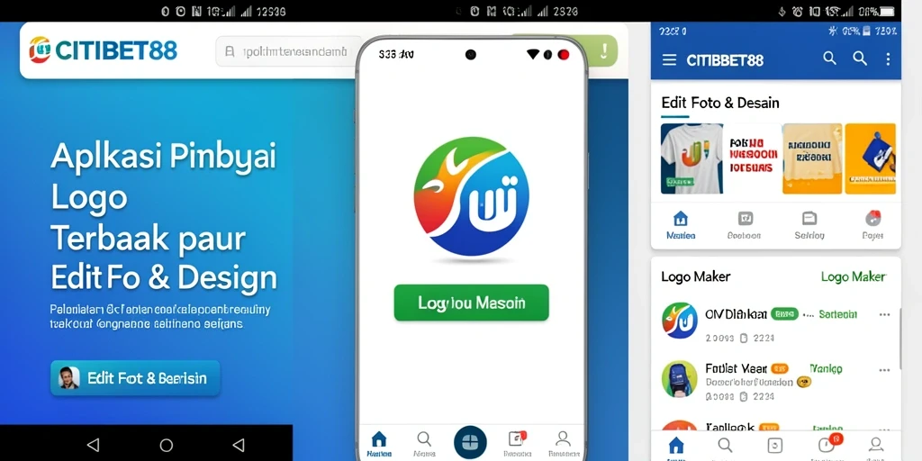 Antarmuka CITIBET88 yang mengesankan dengan alat desain lengkap.