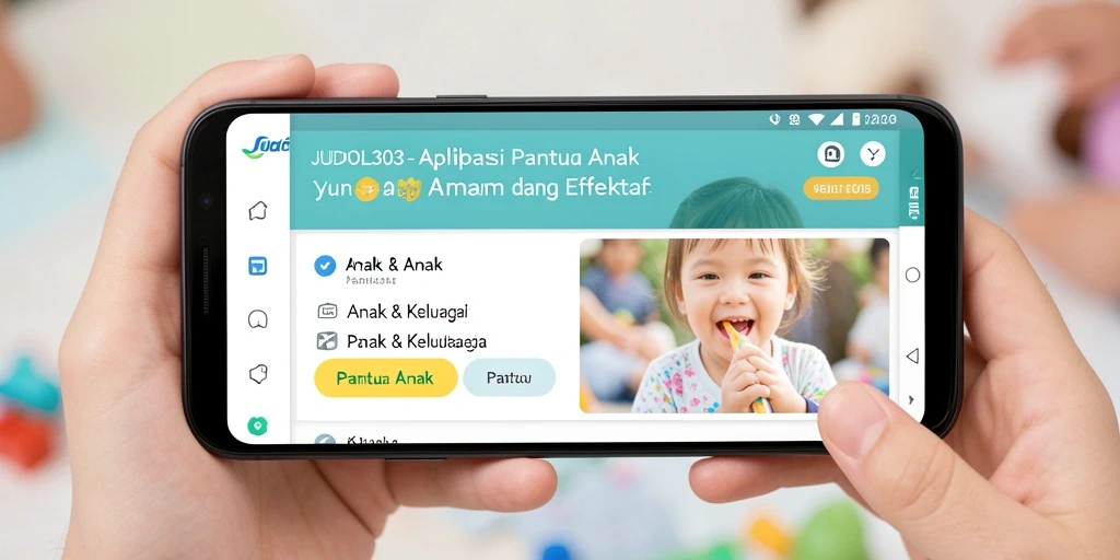 Tampilan utama JUDOL303 yang intuitif untuk memantau aktivitas anak.