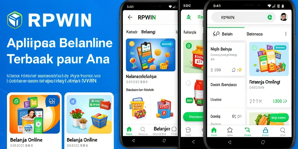 Antarmuka aplikasi RPWIN yang menarik dan mudah digunakan.