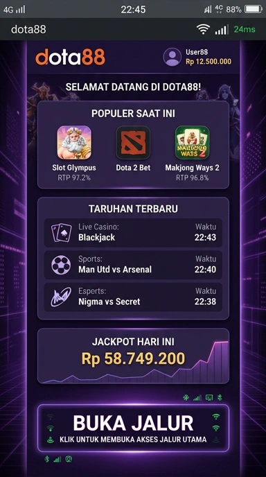 Panduan Link Alternatif Dota88 Terbaru untuk Pengguna