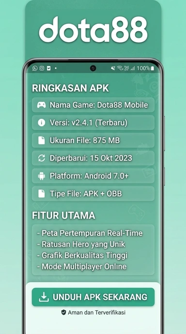 Unduh dan Instal APK dota88 untuk Android di Indonesia